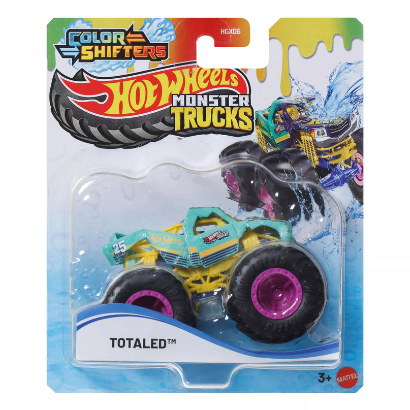 HOT WHEELS MONSTER TRUCKS džipas – Pakeisk spalvą! (HGX06)