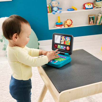 FISHER-PRICE nešiojamasis kompiuteris – Pažink ir išmok LT (lietuviškai įgarsintas) (HHH04)