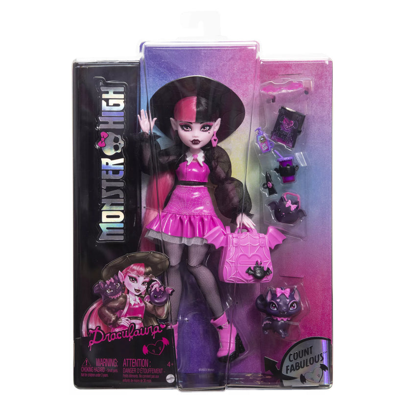 MONSTER HIGH lėlė – Drakulaura (HRP64)