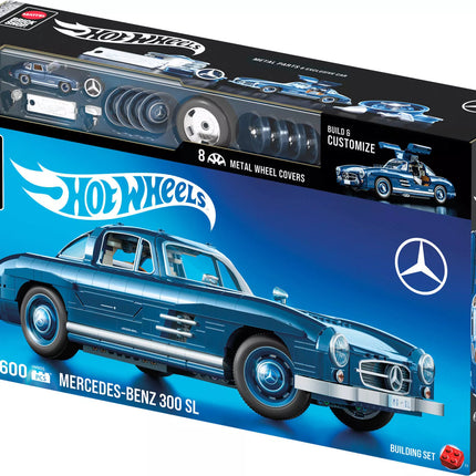 MATTEL BRICK SHOP HOT WHEELS konstruktorius – Mercedez Benz 300 SL (HWW25)