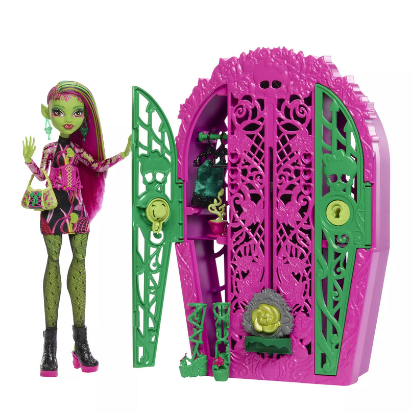MONSTER HIGH SKULTIMATES siurprizų rinkinys – Venera, vidurnakčio sodo serija (HYT75)