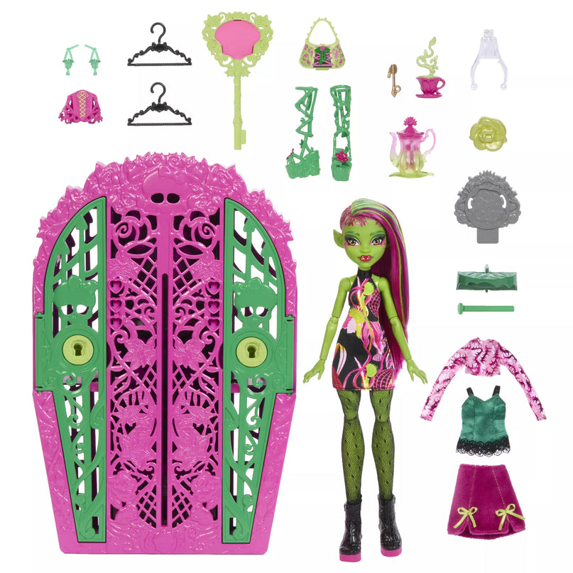 MONSTER HIGH SKULTIMATES siurprizų rinkinys – Venera, vidurnakčio sodo serija (HYT75)