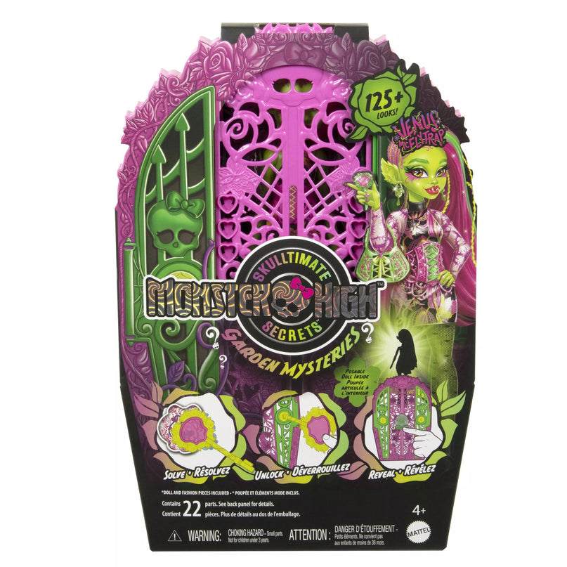 MONSTER HIGH SKULTIMATES siurprizų rinkinys – Venera, vidurnakčio sodo serija (HYT75)