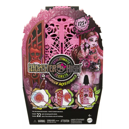 MONSTER HIGH SKULTIMATES siurprizų rinkinys – Drakulaura, vidurnakčio sodo serija (HYT72)