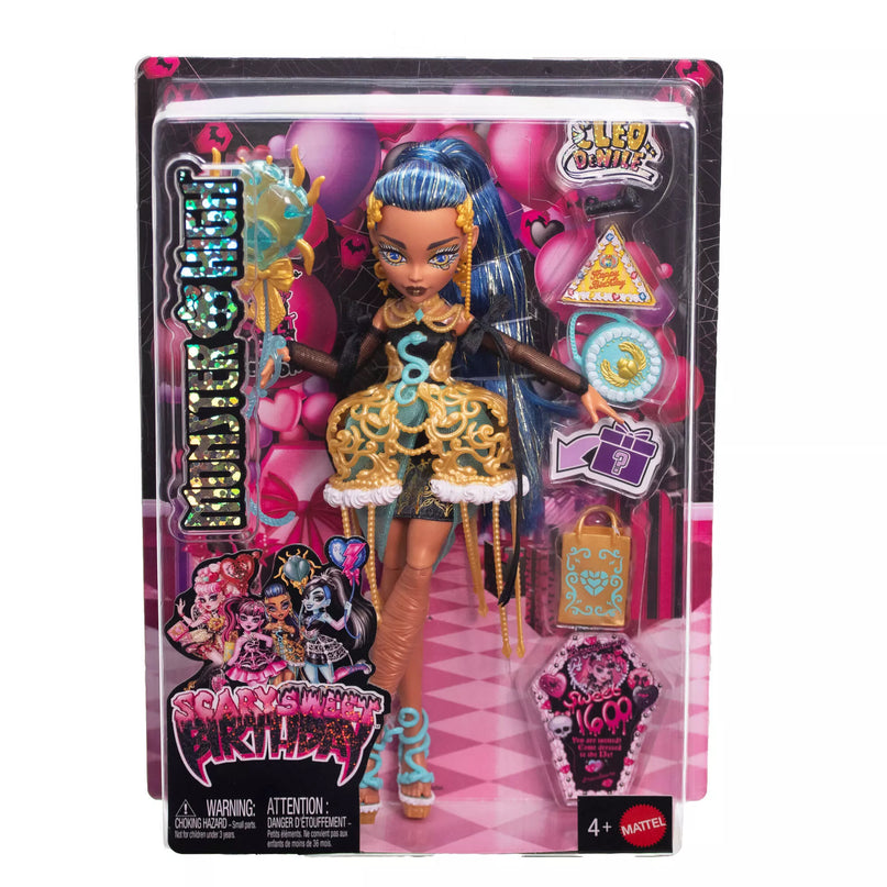 MONSTER HIGH SWEET BIRTHDAY lėlė – Kleo (JBG76)