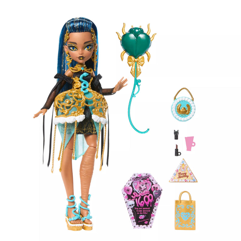 MONSTER HIGH SWEET BIRTHDAY lėlė – Kleo (JBG76)