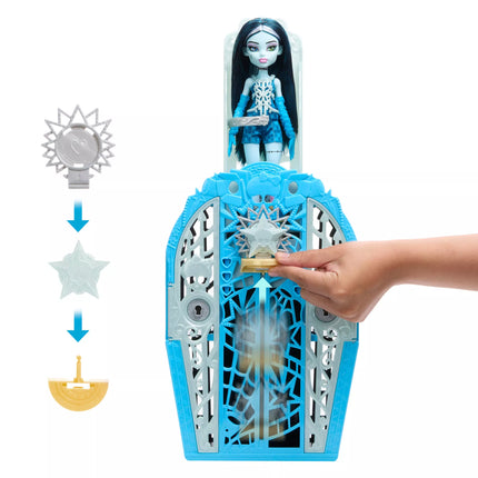 MONSTER HIGH SKULLTIMATES Frenkės siurprizas, Hauntlywood serija (JBG81)