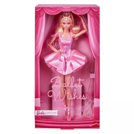 Kolekcinė BARBIE BALLET WISHES lėlė 2025 (JBJ09)