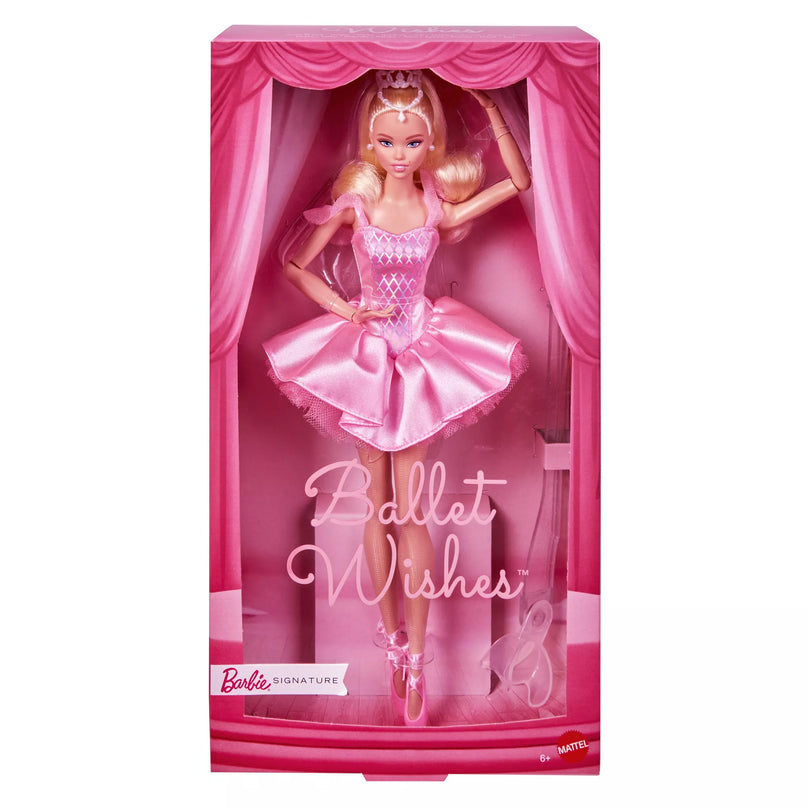 Kolekcinė BARBIE BALLET WISHES lėlė 2025 (JBJ09)