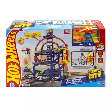 HOT WHEELS rinkinys – Mega garažas su kilpomis (JBM74)