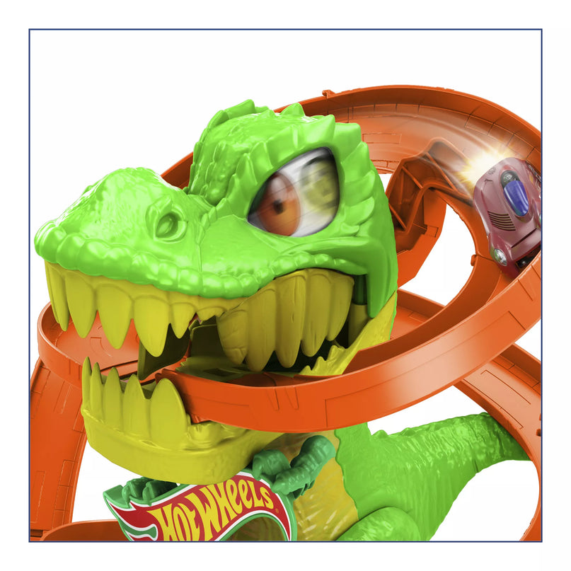 HOT WHEELS CITY rinkinys – Dinozauras gaisrinėje (JBM73)