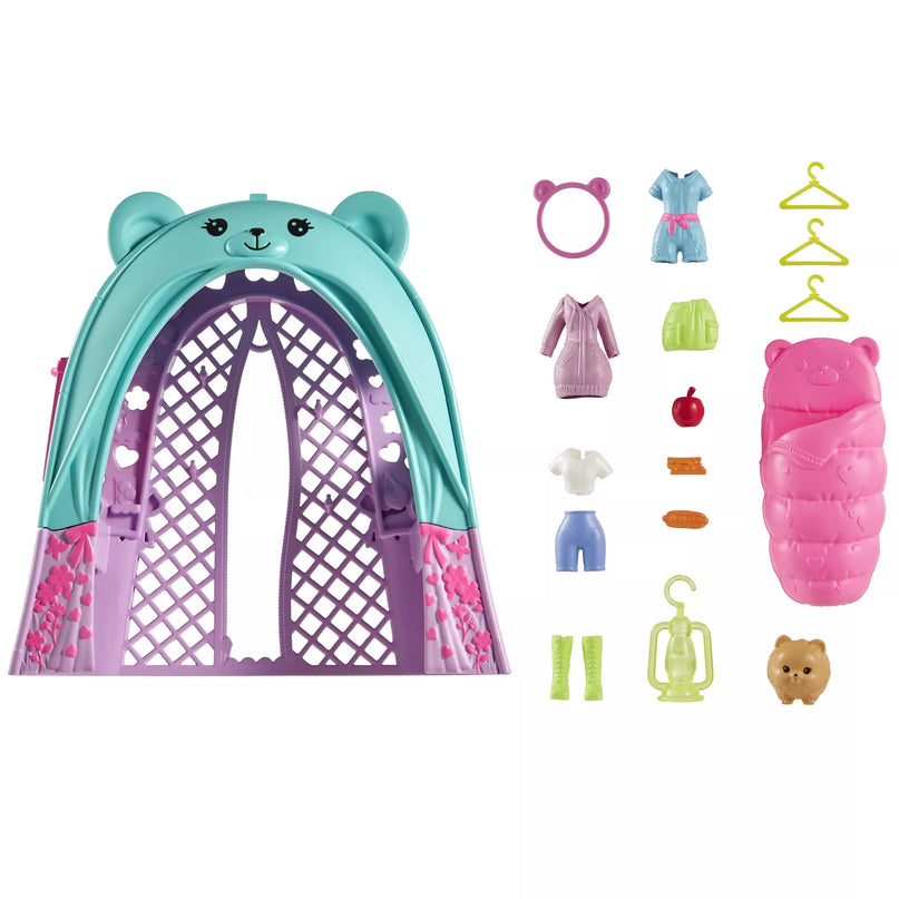POLLY POCKET stovyklavimo rinkinys (JCC31)