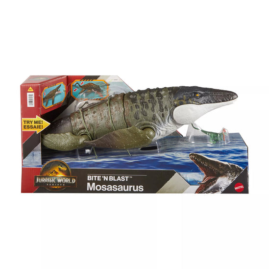 JURASSIC WORLD interaktyvus dinozauras – Mosasaurus (JCH00)