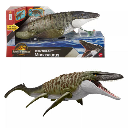 JURASSIC WORLD interaktyvus dinozauras – Mosasaurus (JCH00)