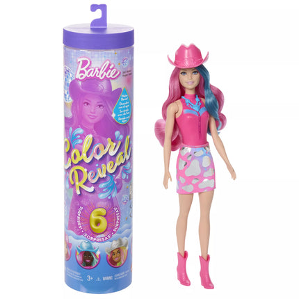 BARBIE COLOR REVEAL siurprizų rinkinys, Disco Star serija (JCP01)