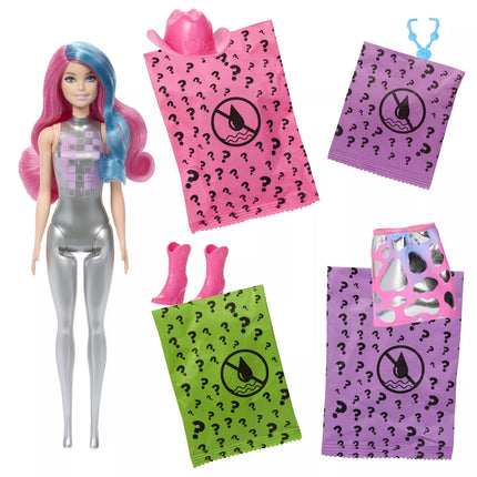 BARBIE COLOR REVEAL siurprizų rinkinys, Disco Star serija (JCP01)