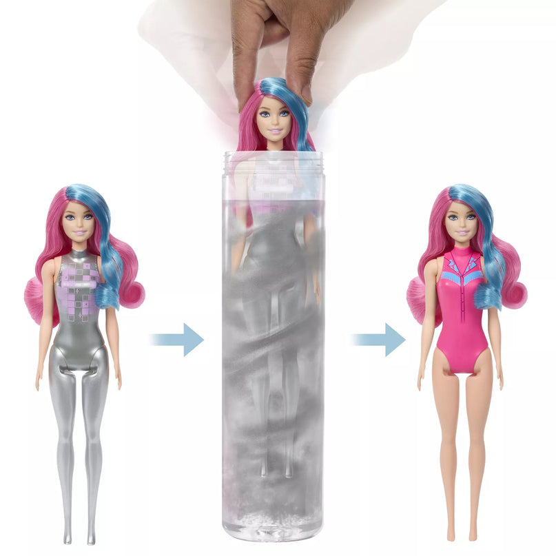 BARBIE COLOR REVEAL siurprizų rinkinys, Disco Star serija (JCP01)