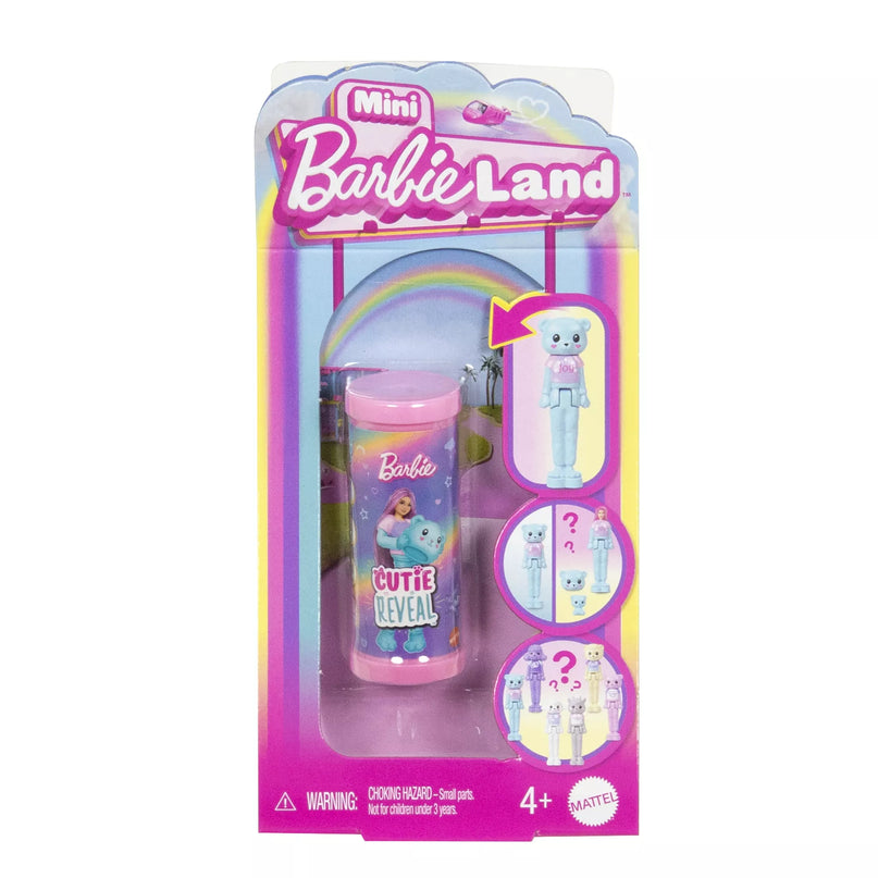 BARBIELAND CUTIE REVEAL mini siurprizas - marškinėlių serija (JCR15)