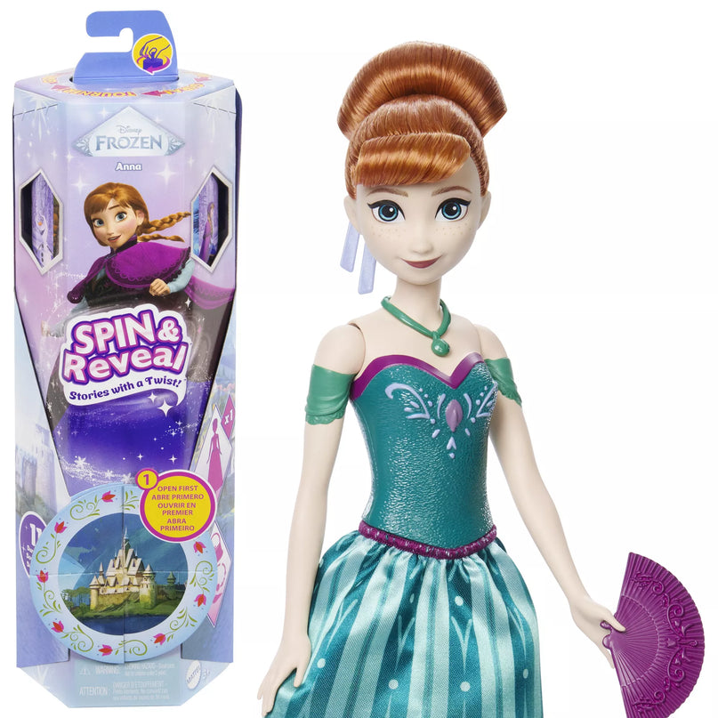 DISNEY FROZEN SPIN and REVEAL Anos siurprizų rinkinys (JBG60)