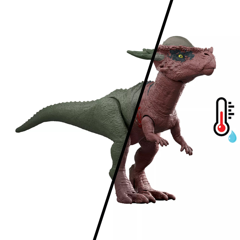 JURASSIC WORLD rinkinys su spalvų keitimo funkcija – Kovų arena (JDC59)