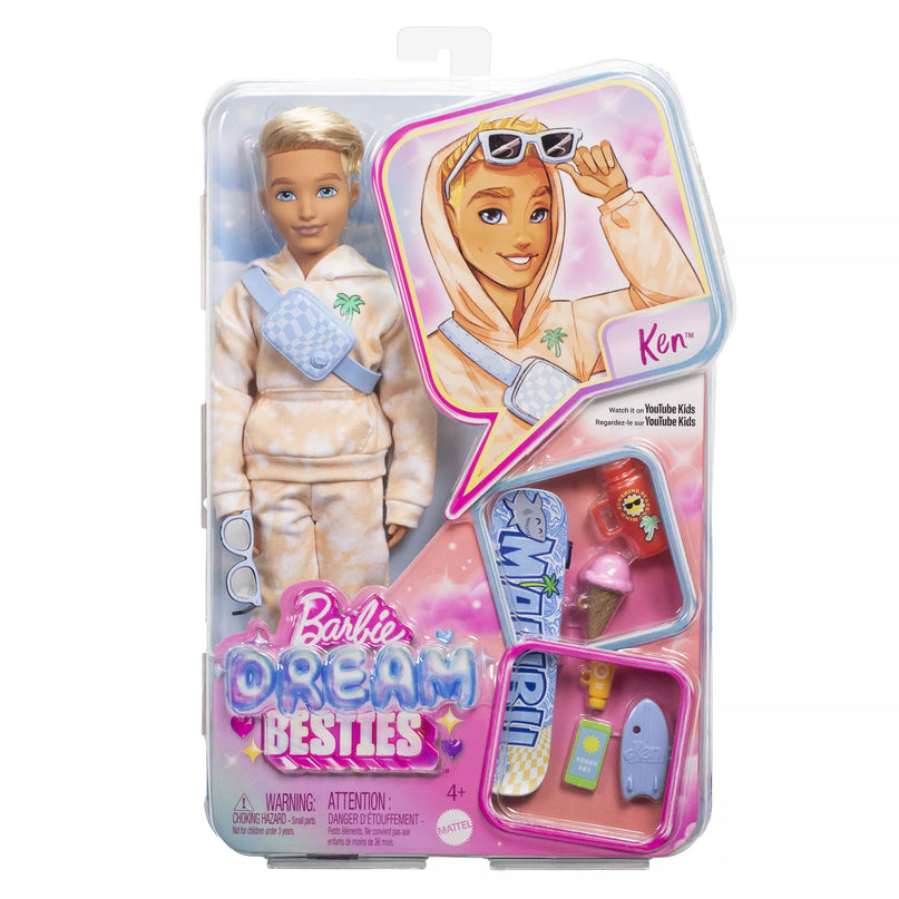 BARBIE DREAM BESTIES lėlė Ken (JDD75)