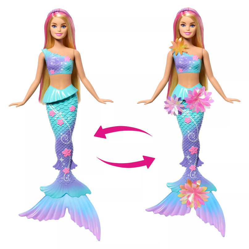 BARBIE DREAMTOPIA BLOOMING MAGIC šviesiaplaukė undinėlė (JDM72)