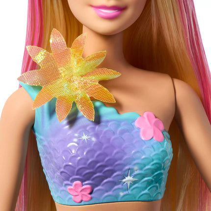 BARBIE DREAMTOPIA BLOOMING MAGIC šviesiaplaukė undinėlė (JDM72)
