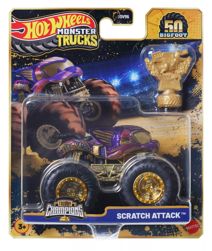 HOT WHEELS MONSTER TRUCKS džipas – Čempionų taurė (JDV96)
