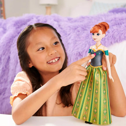 DISNEY FROZEN dainuojanti lėlė Ana (JDX53)