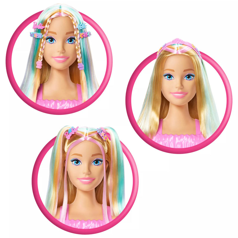 BARBIE STYLING HEAD šukuosenų kūrimo rinkinys (JFG81)