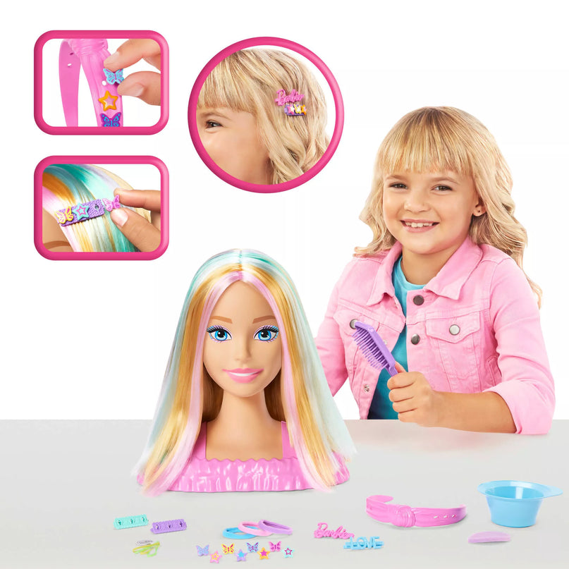 BARBIE STYLING HEAD šukuosenų kūrimo rinkinys (JFG81)