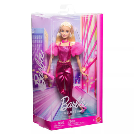 BARBIE DELUXE FASHIONISTAS šviesiaplaukė lėlė (JFP40)