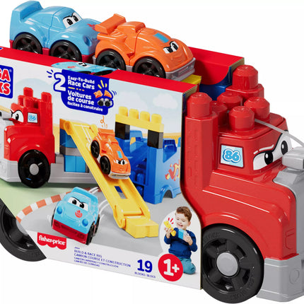 MEGA BLOKS konstruktorius – sunkvežimis su trasa (JFR29)