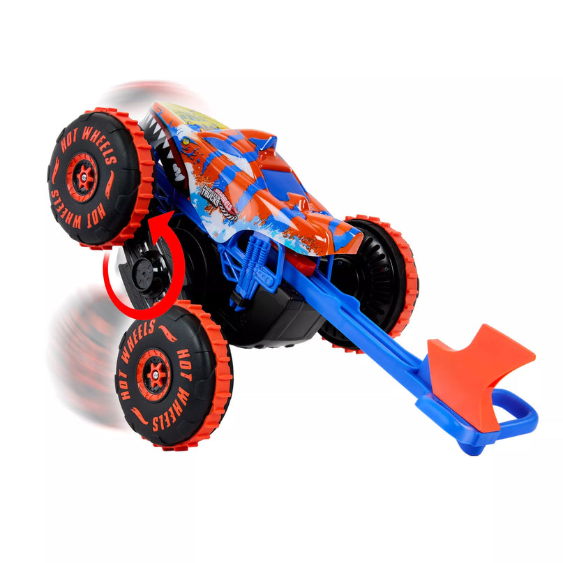 HOT WHEELS MONSTER TRUCKS RC automodelis – Tigrinis ryklys (JFR39)