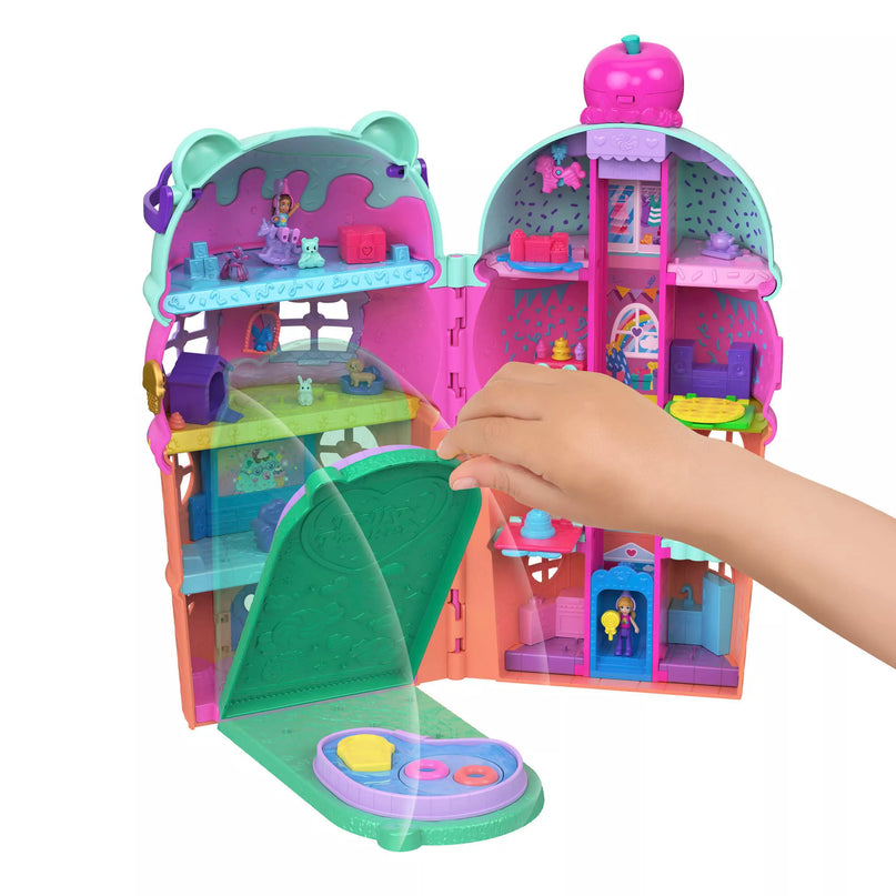 POLLY POCKET ICE CREAM HOUSE pramogų rinkinys (JFT91)