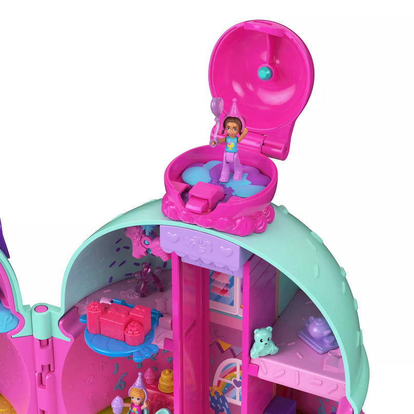 POLLY POCKET ICE CREAM HOUSE pramogų rinkinys (JFT91)