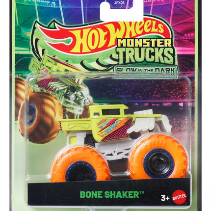 HOT WHEELS MONSTER TRUCKS šviečiantis tamsoje džipas (JFX08)