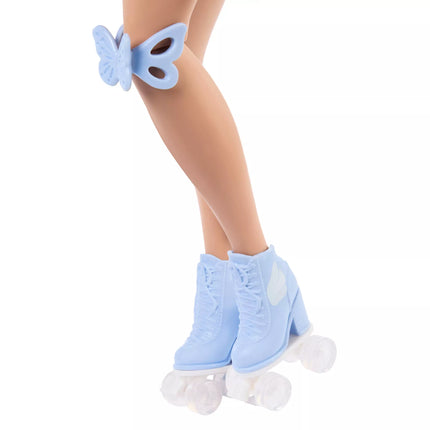 BARBIE DREAM BESTIES ROLLER SKATE lėlė – Malibu (JFX96)