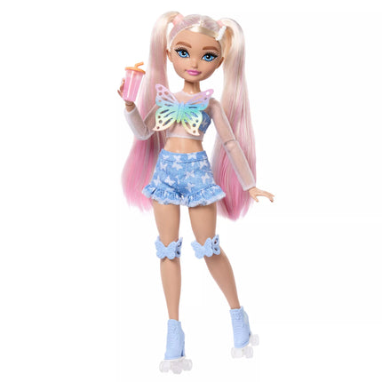 BARBIE DREAM BESTIES ROLLER SKATE lėlė – Malibu (JFX96)