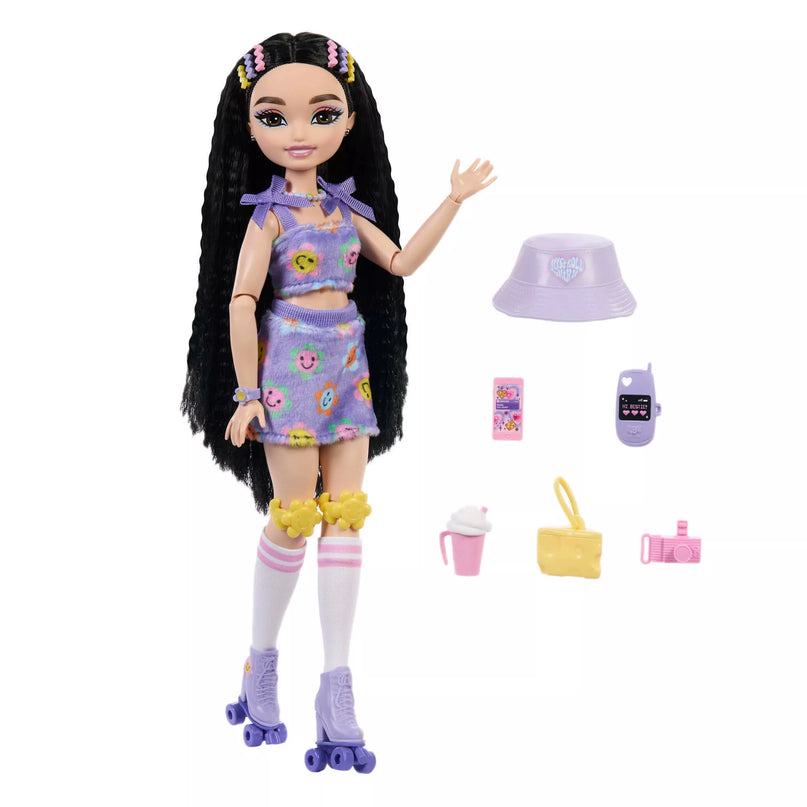 BARBIE DREAM BESTIES ROLLER SKATE lėlė – Renee (JFX99)
