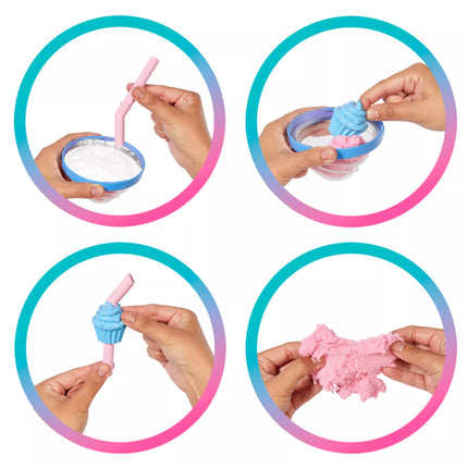 BARBIE POP REVEAL rinkinys – Blue Hair, Sweet Tears serija (JFY61)