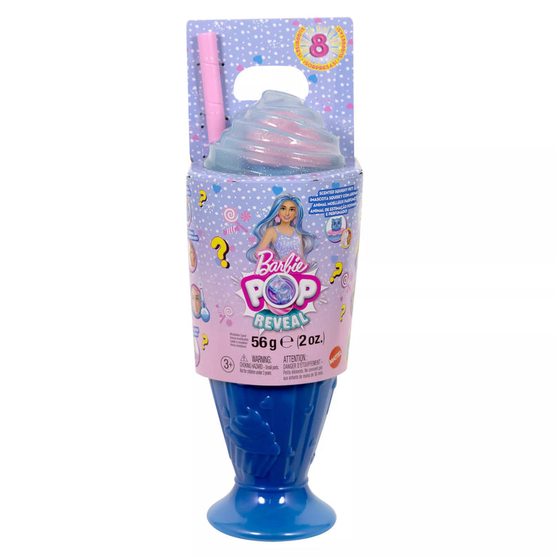 BARBIE POP REVEAL rinkinys – Blue Hair, Sweet Tears serija (JFY61)