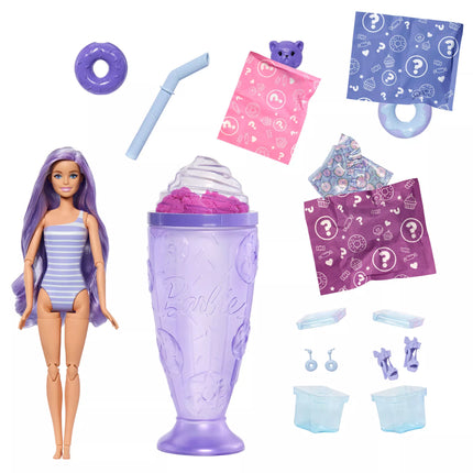 BARBIE POP REVEAL rinkinys – Purple Hair, Sweet Tears serija (JFY60)