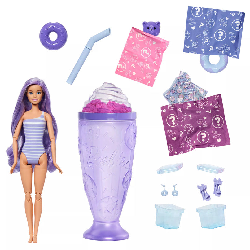 BARBIE POP REVEAL rinkinys – Purple Hair, Sweet Tears serija (JFY60)