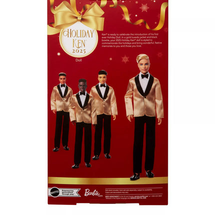 Kolekcinis BARBIE Kenas KEN HOLIDAY (JGK55)