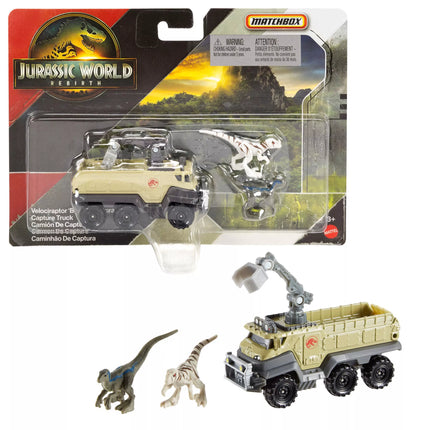 MATCHBOX JURASSIC WORLD dinozaurų transporteris (JGL74)