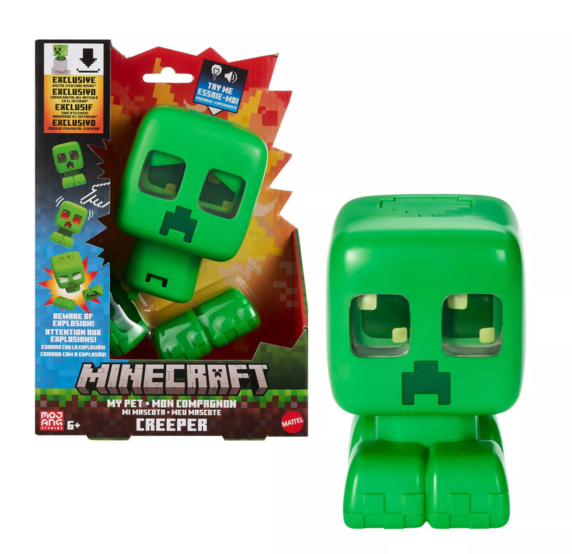 MINECRAFT interaktyvi figūrėlė – My Pet Creeper (JGX49)