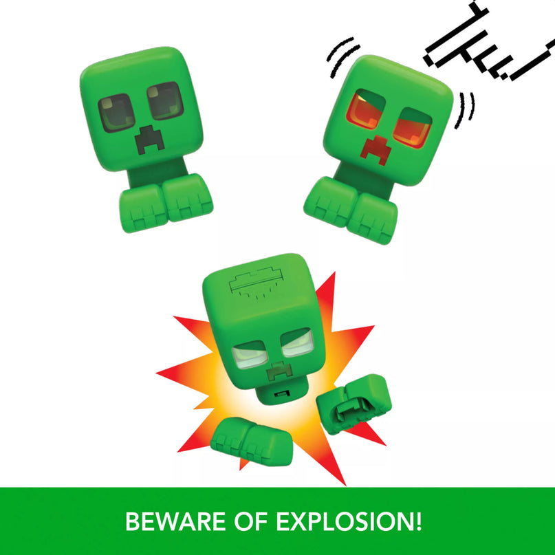 MINECRAFT interaktyvi figūrėlė – My Pet Creeper (JGX49)