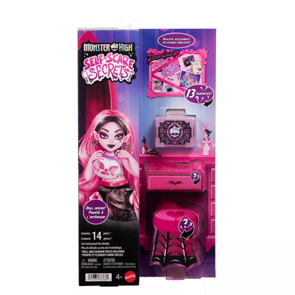 MONSTER HIGH SELF-SCARE SECRETS Drakulauros rinkinys (JHK43)