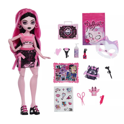 MONSTER HIGH SELF-SCARE SECRETS Drakulauros rinkinys (JHK43)